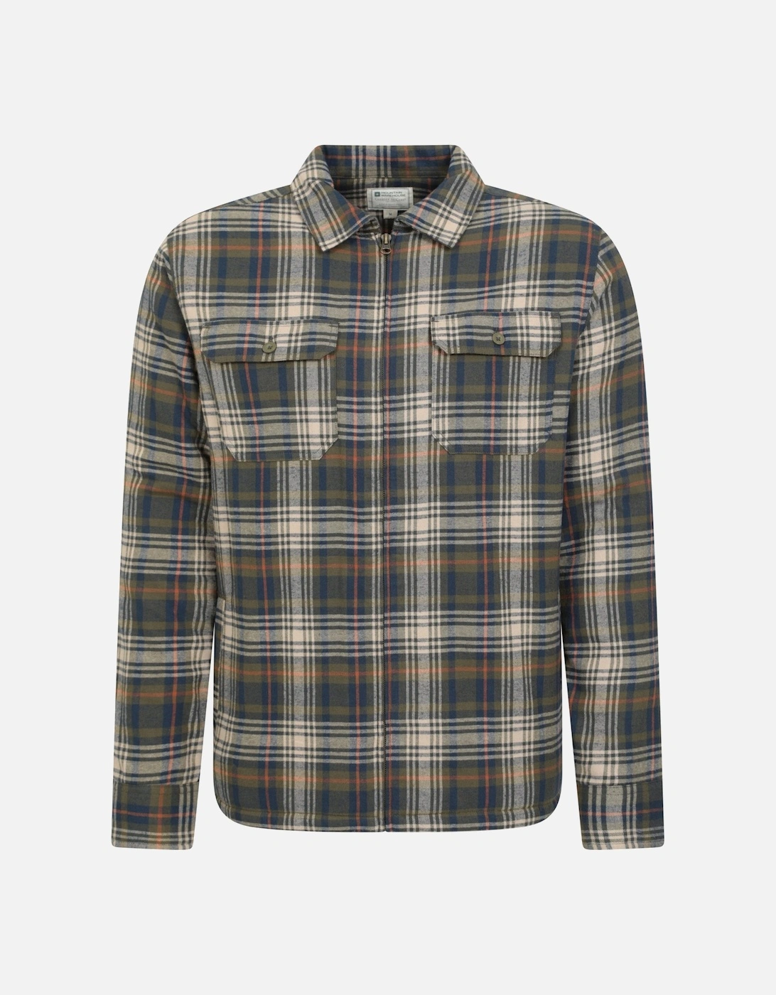 Mens Stream II Flannel Lined Shirt, 5 of 4
