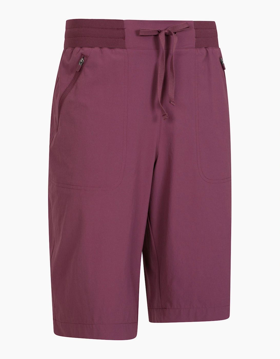 Mountain Warehouse Women's Red / Explorer Long Shorts  10 Size 10 Uk