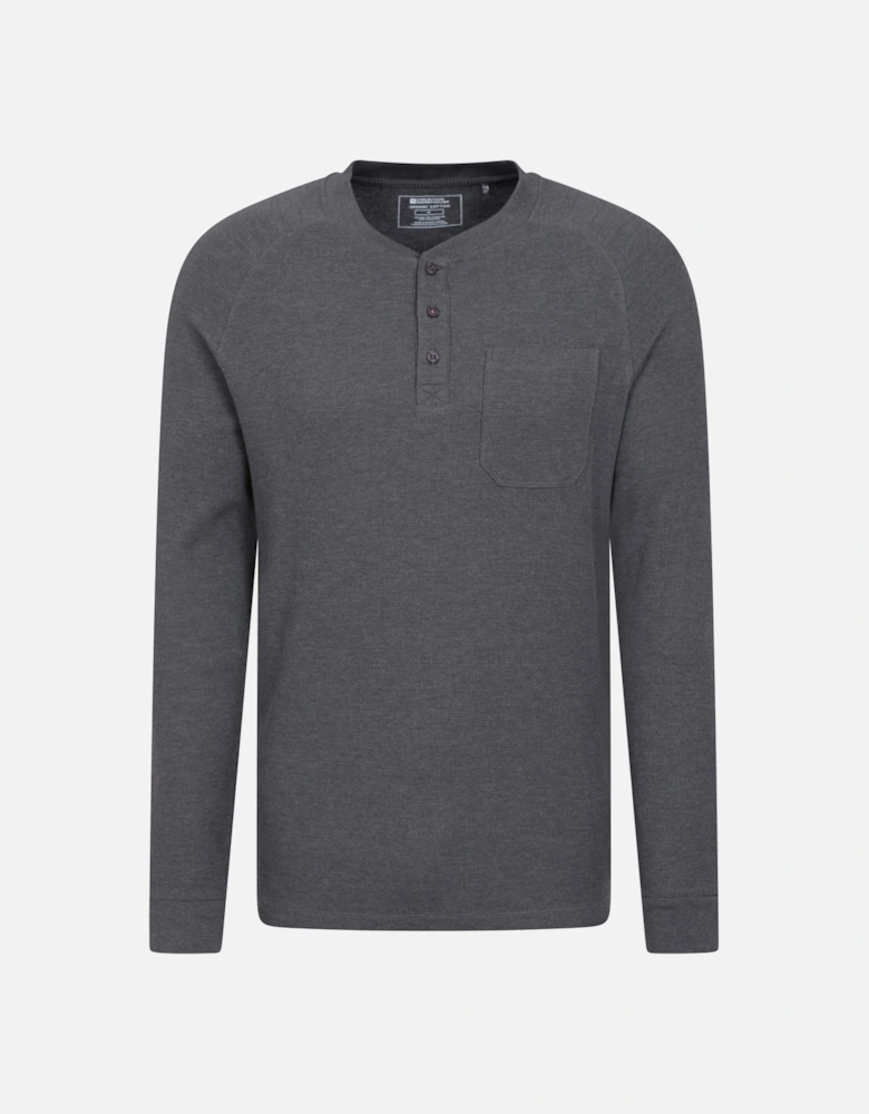 Mens Selby Waffle Henley T-Shirt