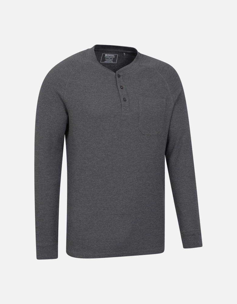 Mens Selby Waffle Henley T-Shirt