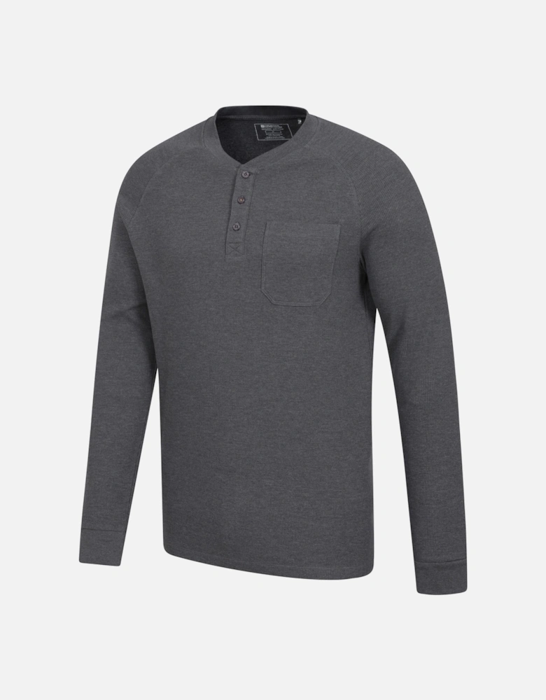 Mens Selby Waffle Henley T-Shirt