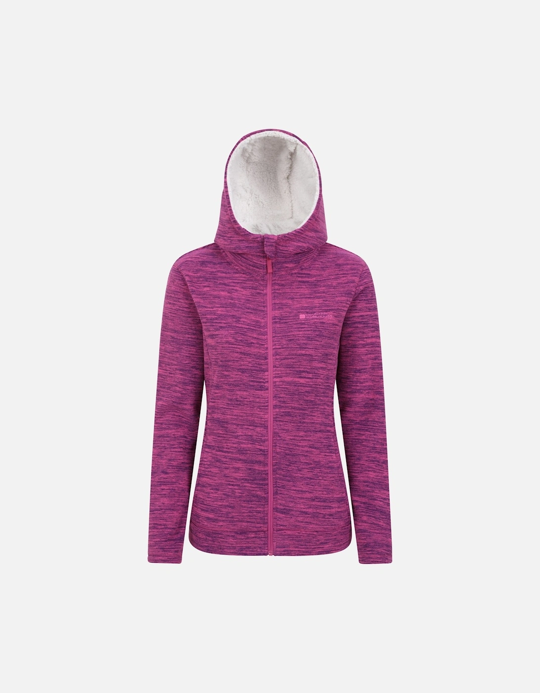Womens/Ladies Snowdonia Fleece Full Zip Hoodie, 5 of 4