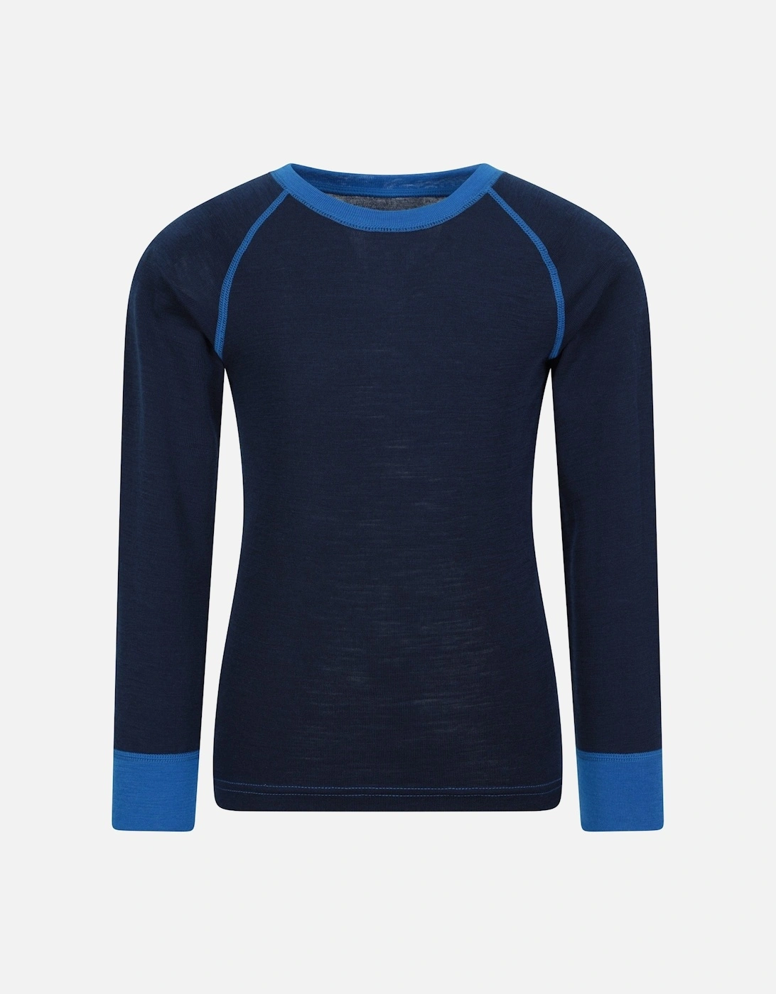Childrens/Kids Merino II Round Neck Base Layer Top, 5 of 4