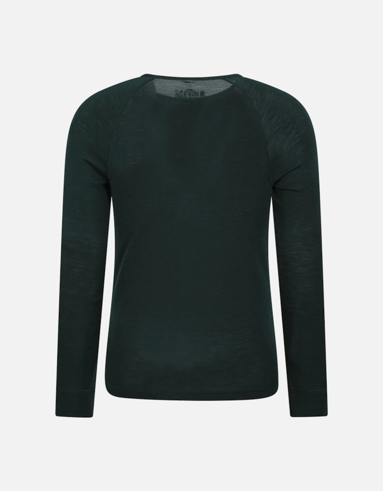 Mens Merino Wool Thermal Top