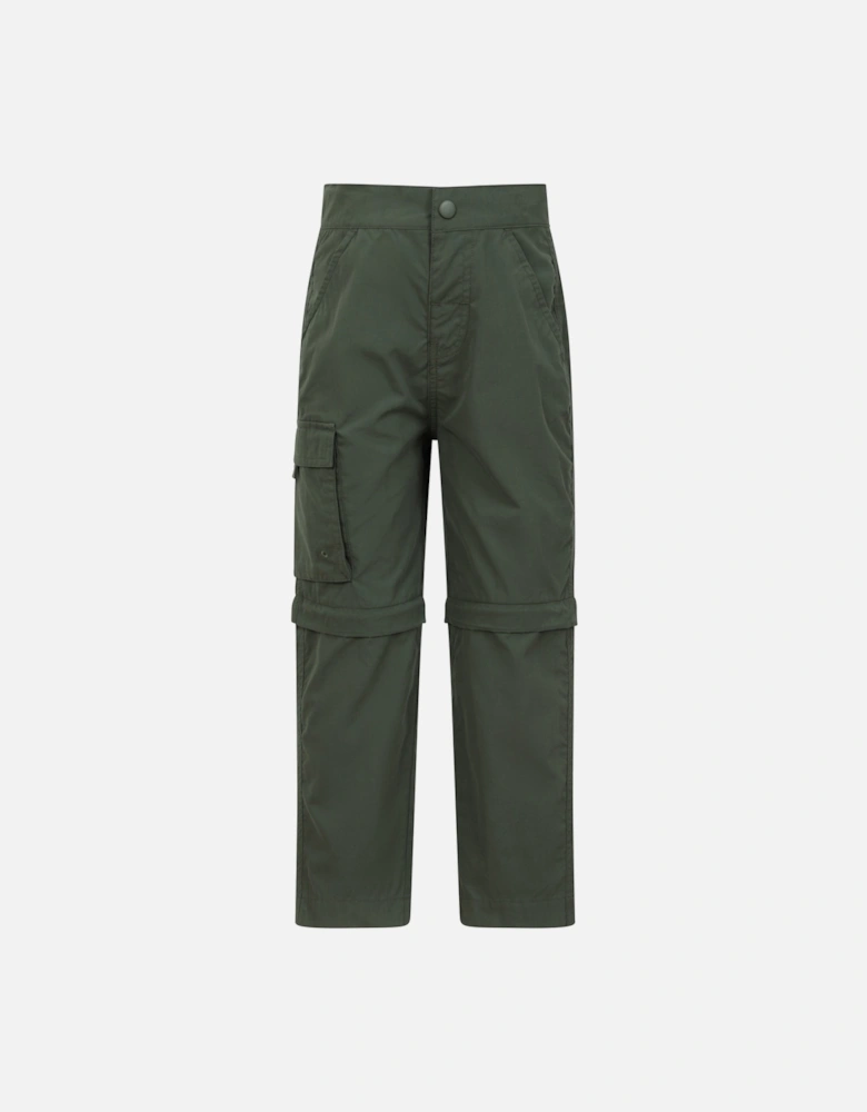 Childrens/Kids Zip-Off Active Trousers