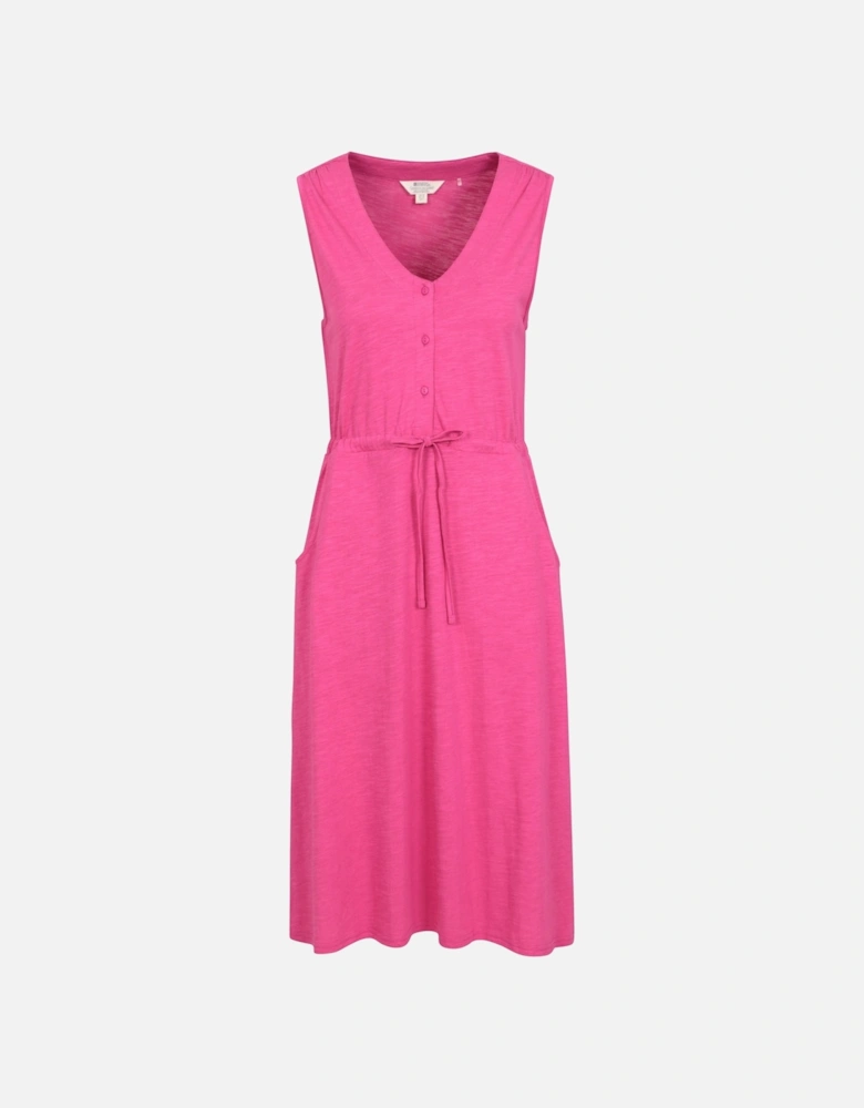 Womens/Ladies Bahamas Floral Sleeveless Dress
