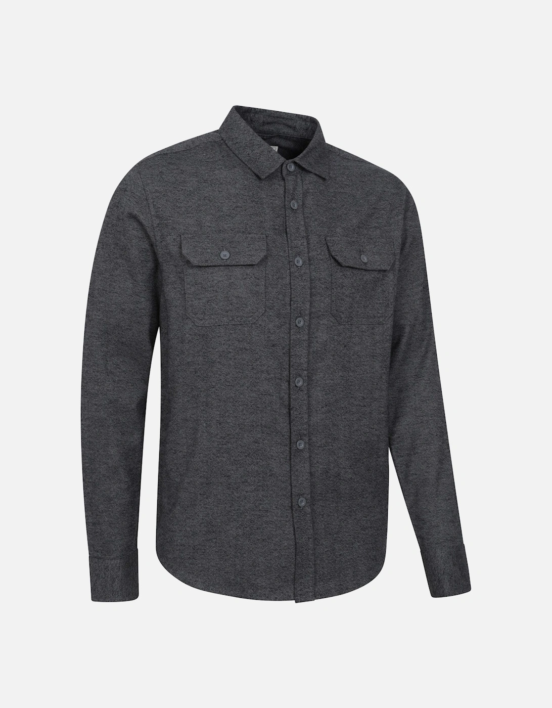 Mens Trace Flannel Long-Sleeved Shirt