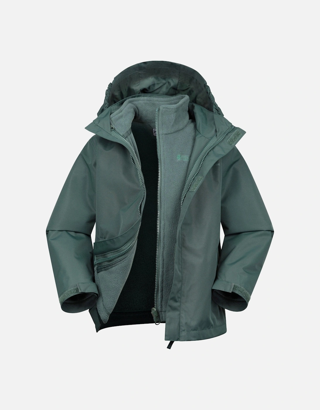 Childrens/Kids Fell 3 in 1 Water Resistant Jacket, 3 of 2