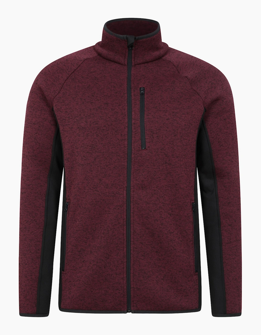 Mountain Warehouse Men's Red Treston Full Zip Fleece Jacket  Xl