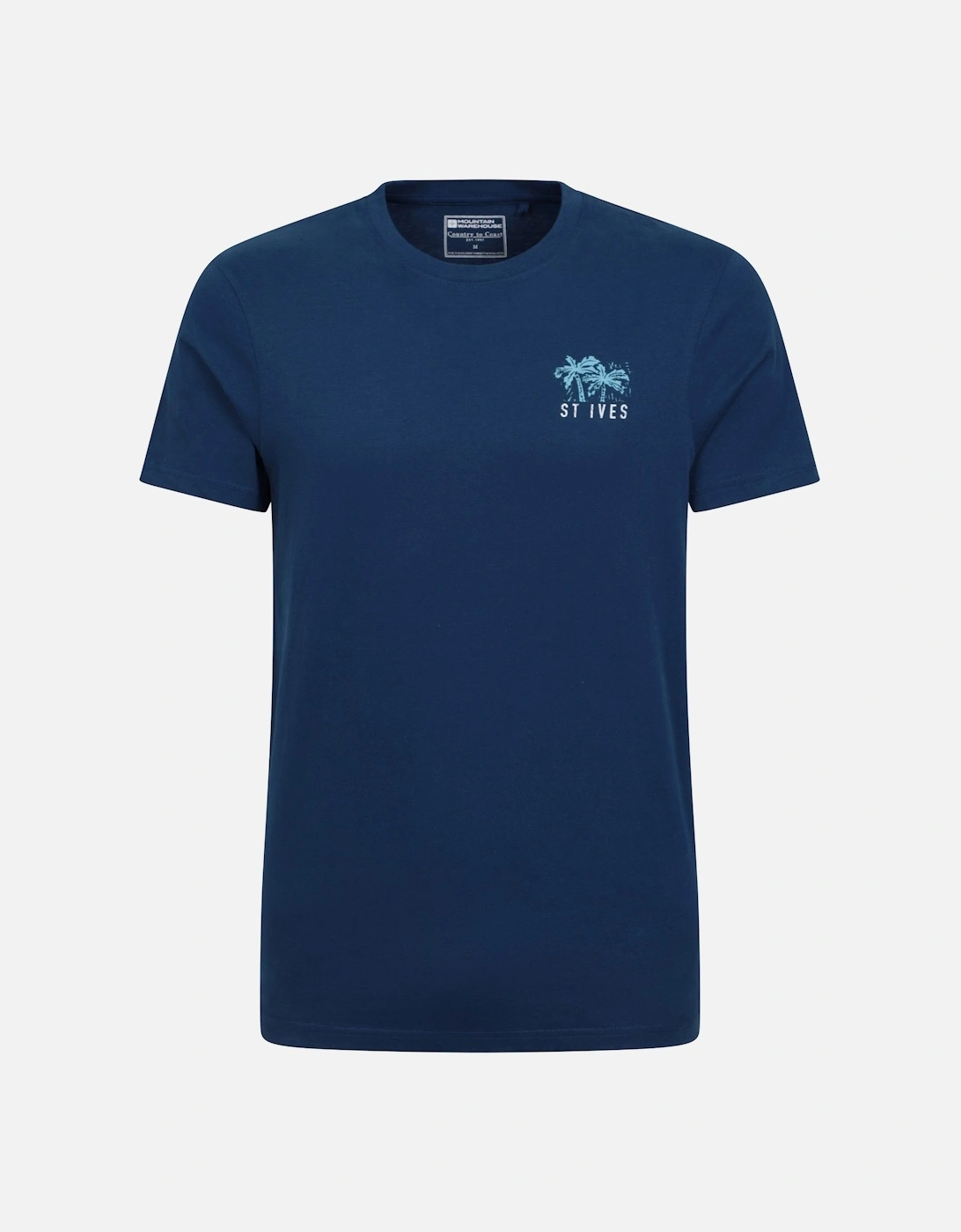 Mens St Ives Printed Organic T-Shirt, 5 of 4