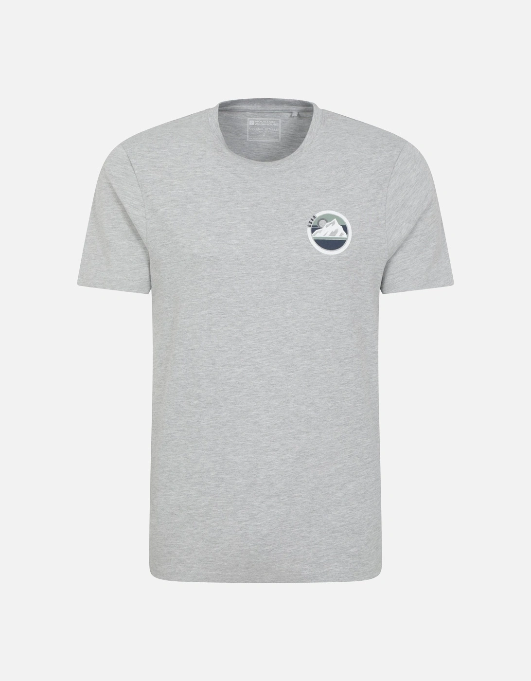 Mens Oban Mountain Cotton T-Shirt, 5 of 4