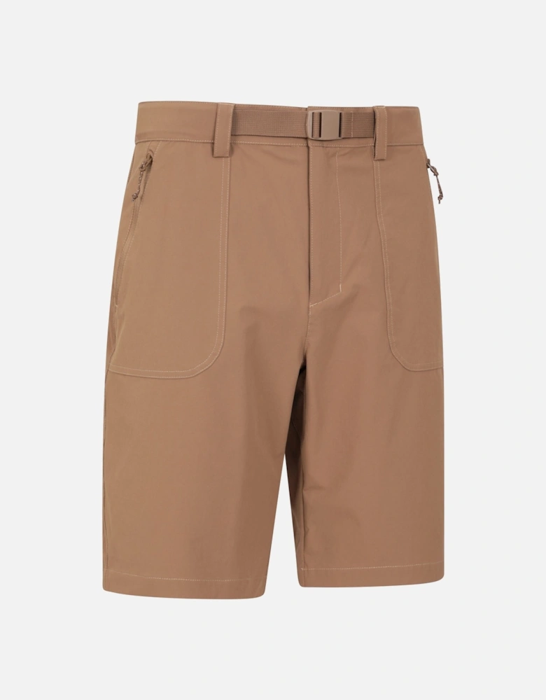 Mens Grassland Belted Shorts