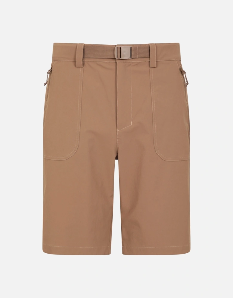 Mens Grassland Belted Shorts