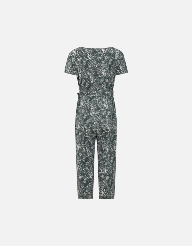 Womens/Ladies Santorini Floral Wrap Jumpsuit