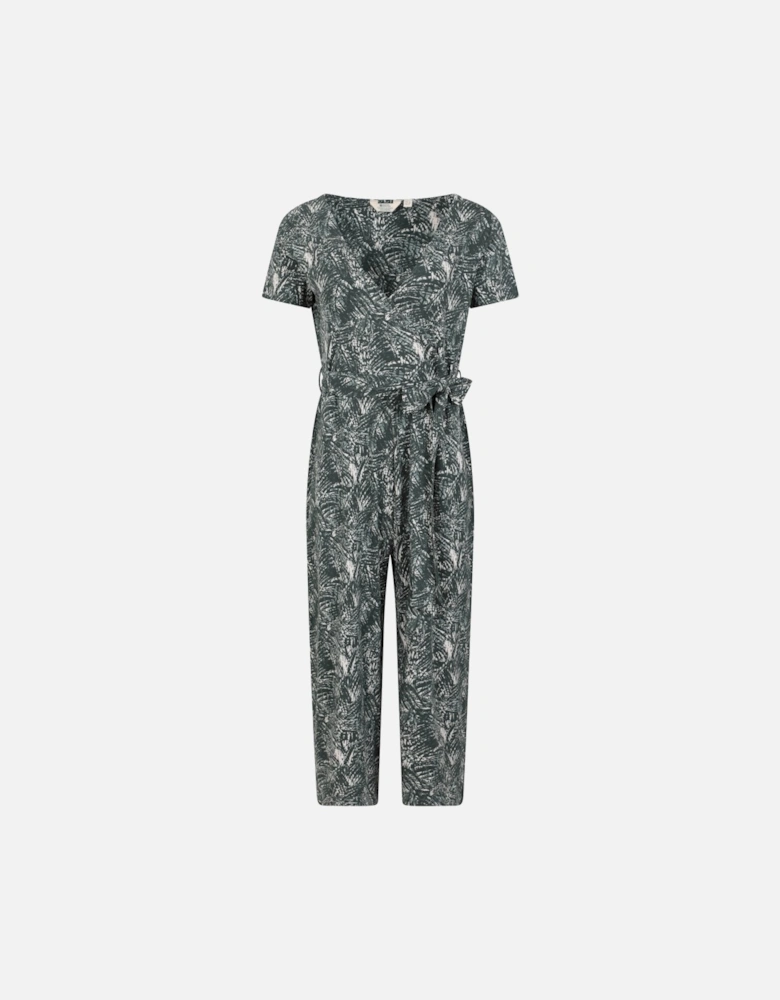 Womens/Ladies Santorini Floral Wrap Jumpsuit