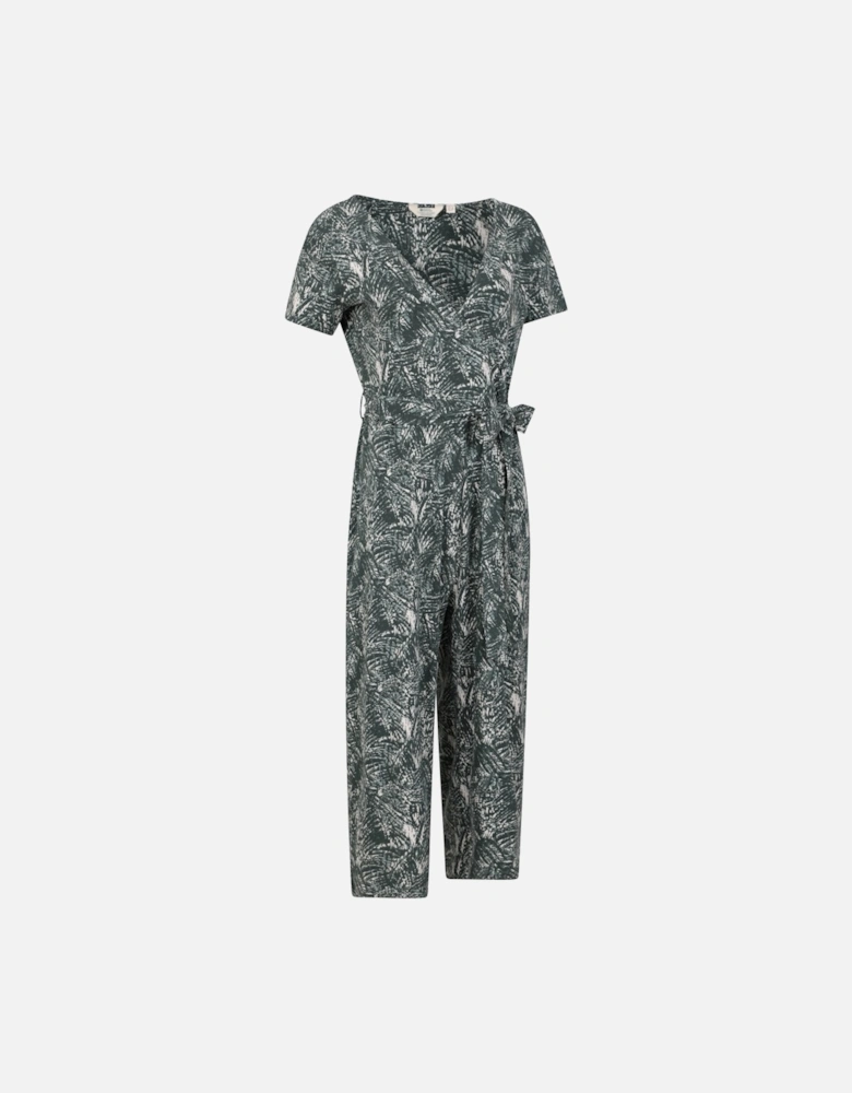 Womens/Ladies Santorini Floral Wrap Jumpsuit