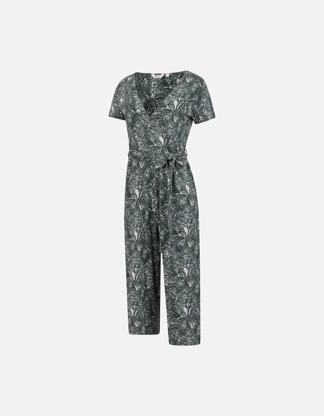 Womens/Ladies Santorini Floral Wrap Jumpsuit