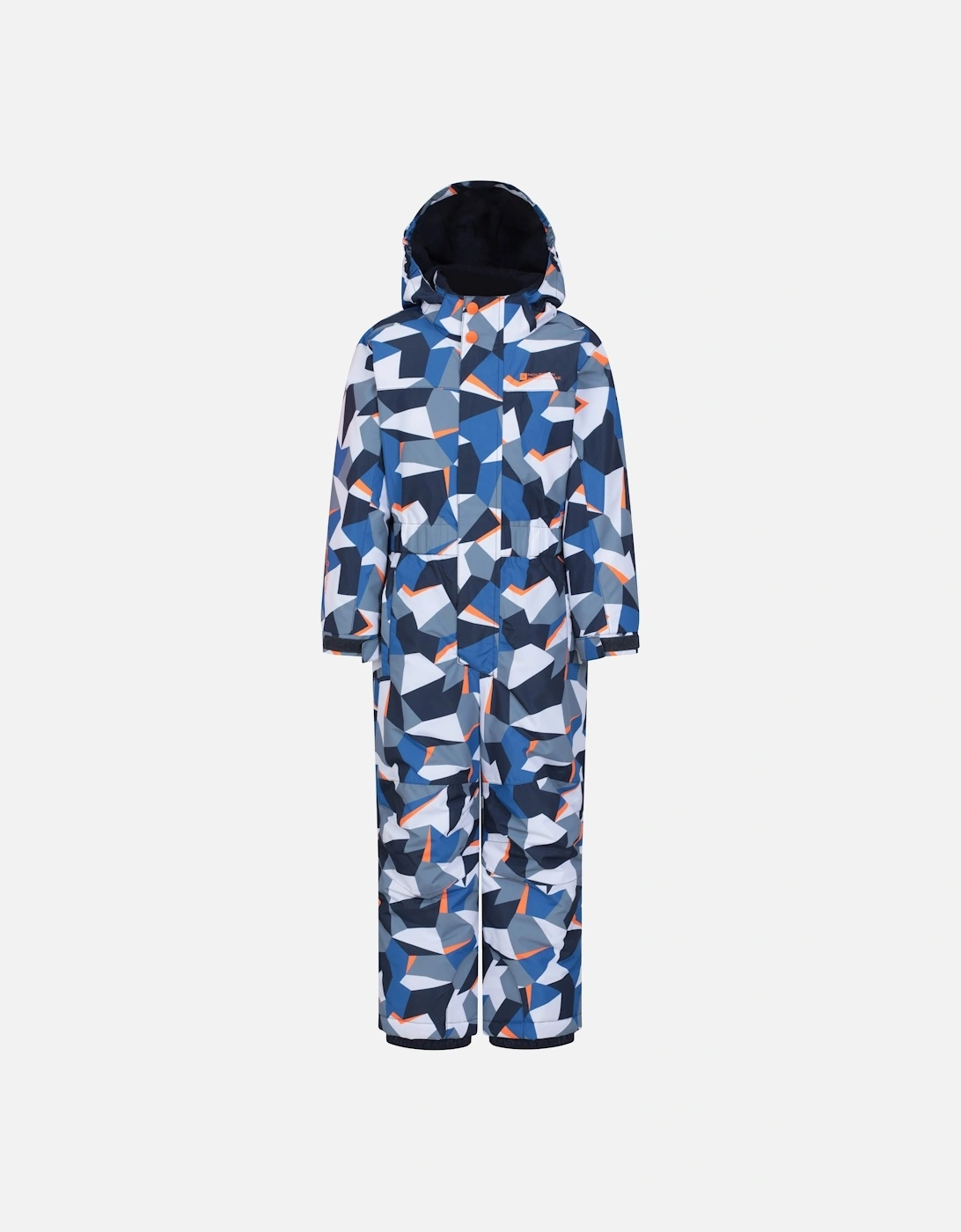 Childrens/Kids All In One Cloud Snowsuit, 4 of 3
