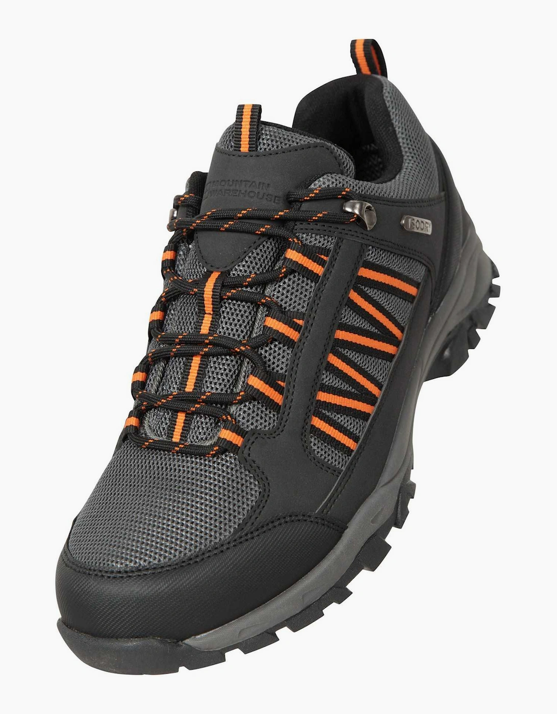 Mountain Warehouse Men's Mountain Warehouse Mens Path Waterproof Walking Shoes - Black