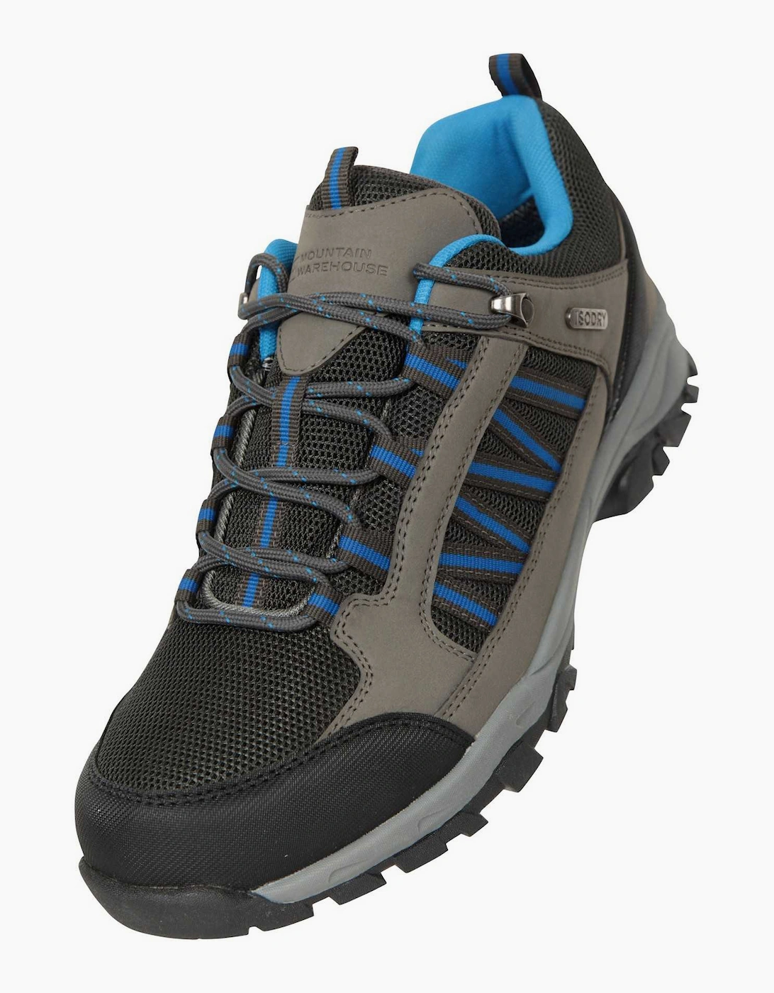 Mountain Warehouse Men's Grey Path Waterproof Walking Shoes - Size 12 UK