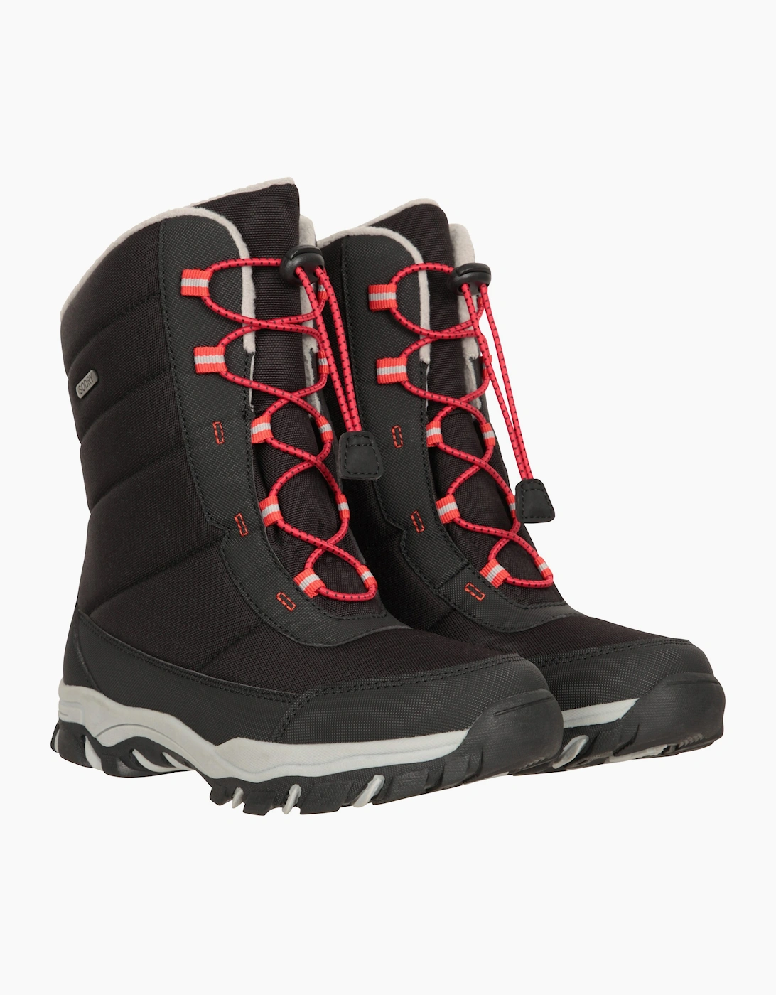 Mountain Warehouse Unisex Black Childrens/ Ohio Snow Boots  Size 1 Uk Kids