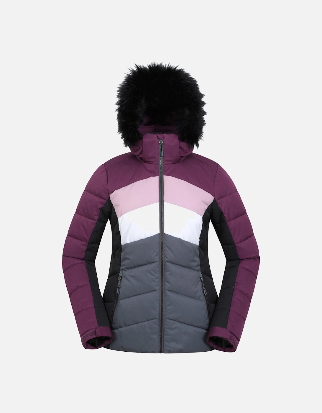 Womens/Ladies Cascade Padded Ski Jacket, 4 of 3