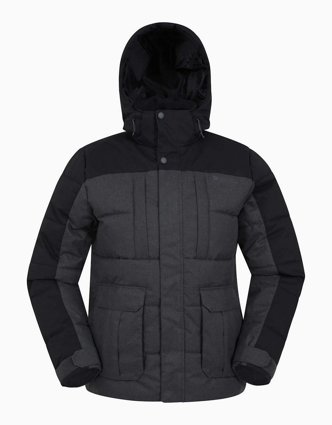 Mountain Warehouse Men's Grey Shock Padded Jacket - Size 42/Regular