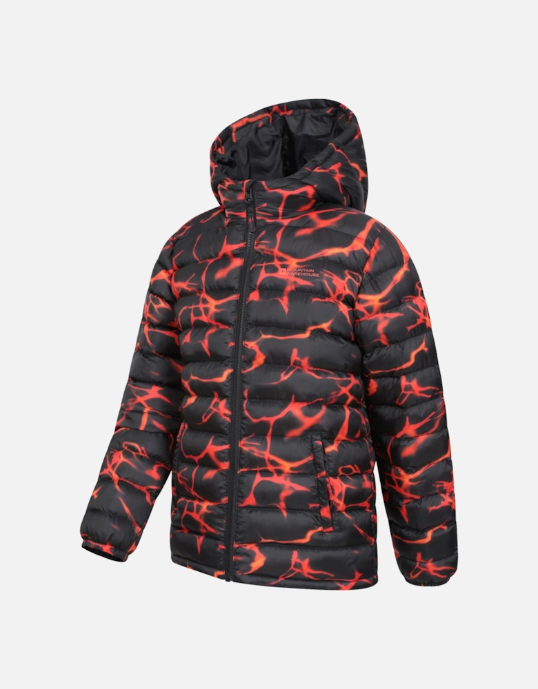 Childrens/Kids Seasons Watercolour Padded Jacket