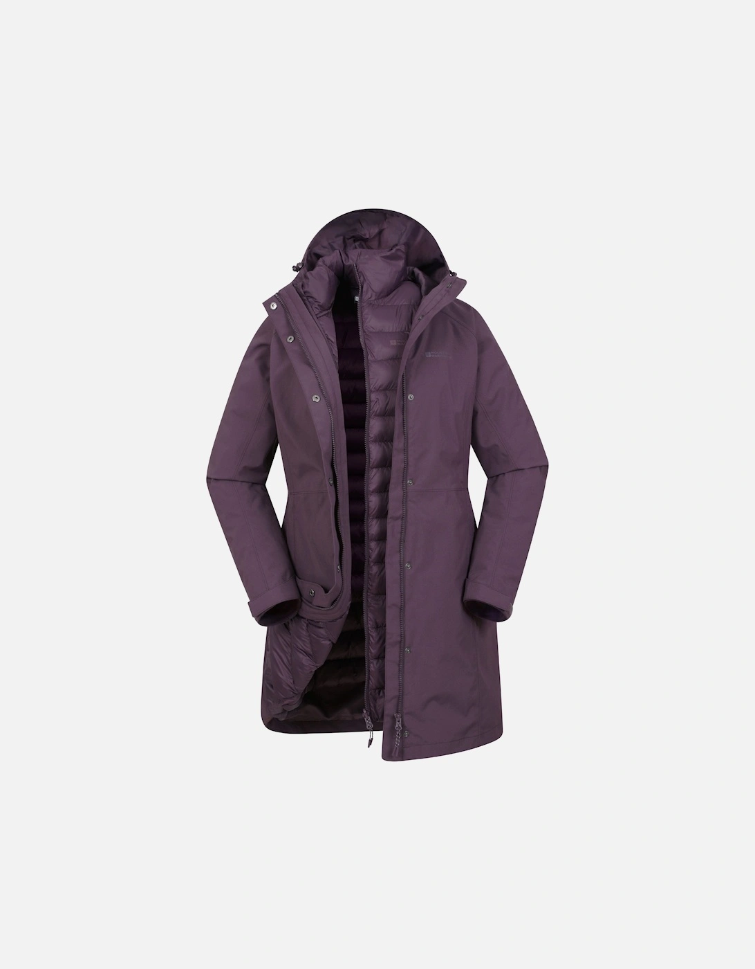 Womens/Ladies Alaskan Long 3 In 1 Jacket, 4 of 3