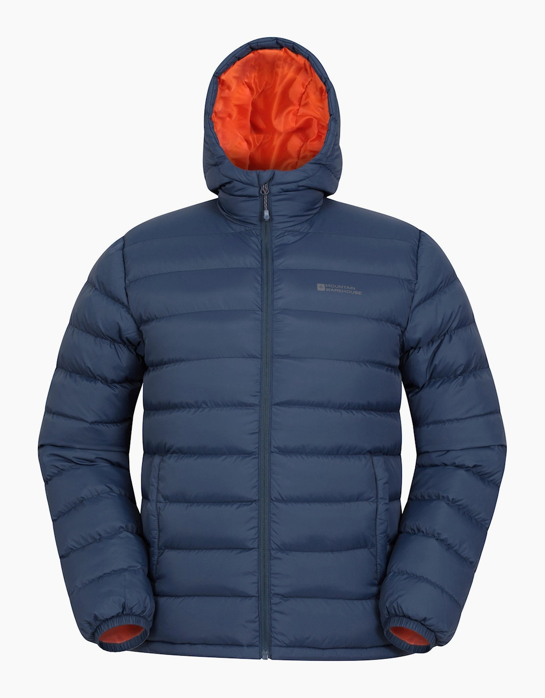 Mountain Warehouse Men's Blue Seasons Ii Camo Padded Jacket - Size: Regular/34