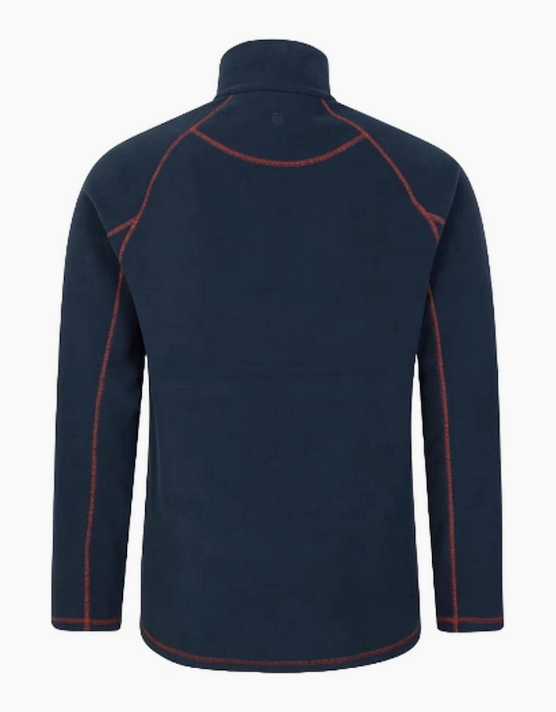 Mountain Warehouse Men's Navy Ashbourne Ii Half Zip Fleece Top - Size: 3XL