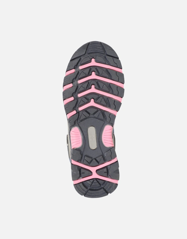 Childrens/Kids Stampede Waterproof Suede Walking Shoes