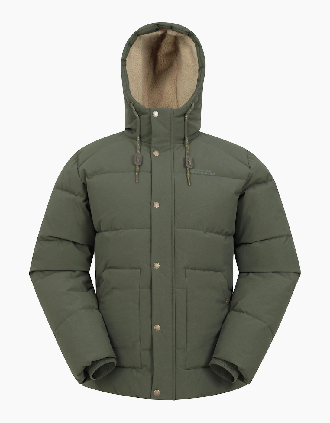 Mountain Warehouse Men's Mountain Warehouse Mens Manta Padded Jacket - Green