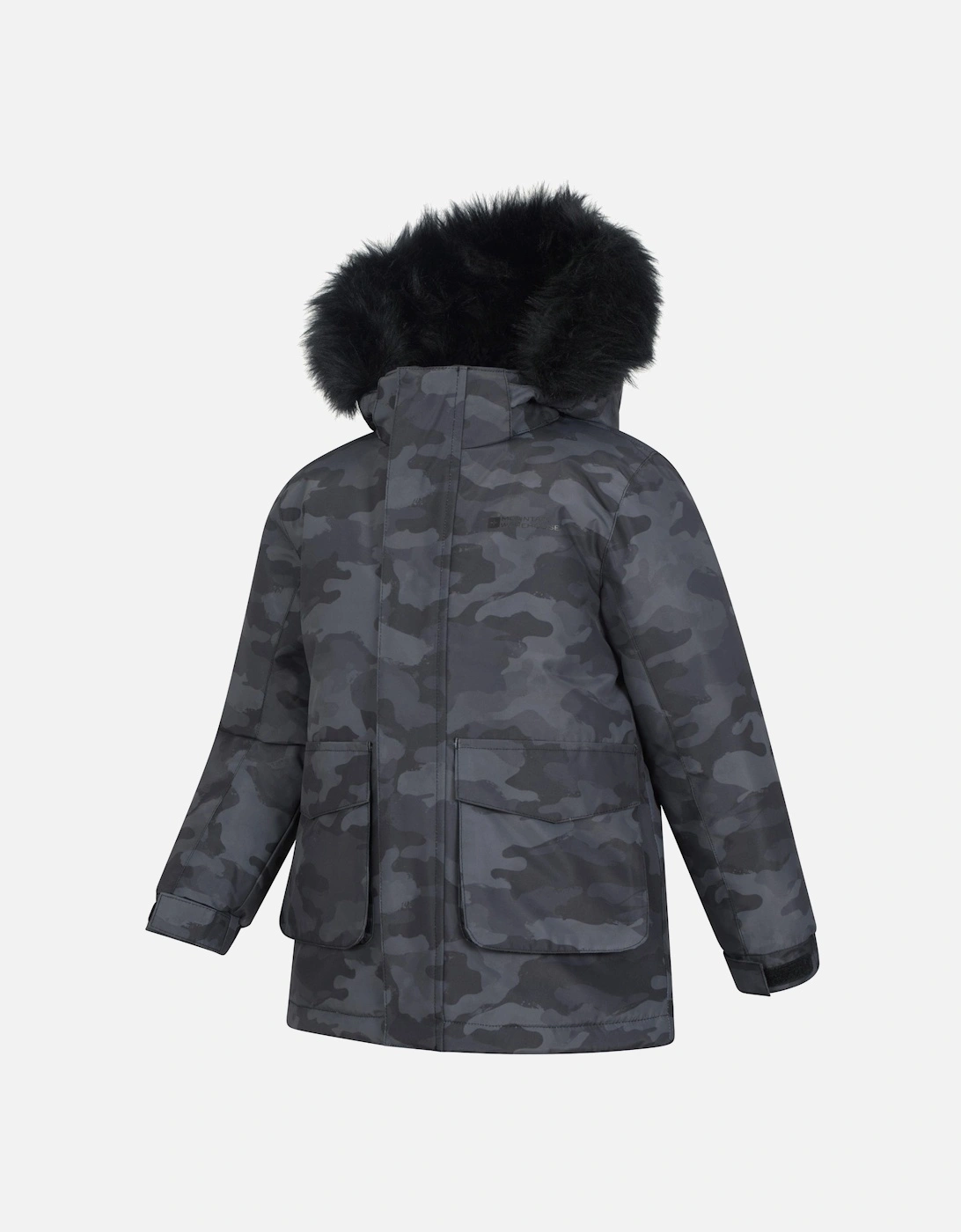 Childrens/Kids Ranger Camouflage Water Resistant Jacket