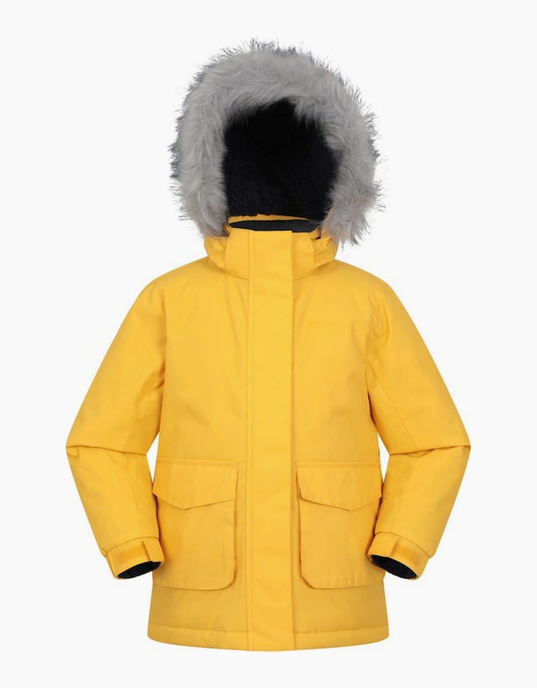 Mountain Warehouse Mountain Warehouse Childrens/Kids Ranger Logo Water Resistant Jacket - Yellow/Orange