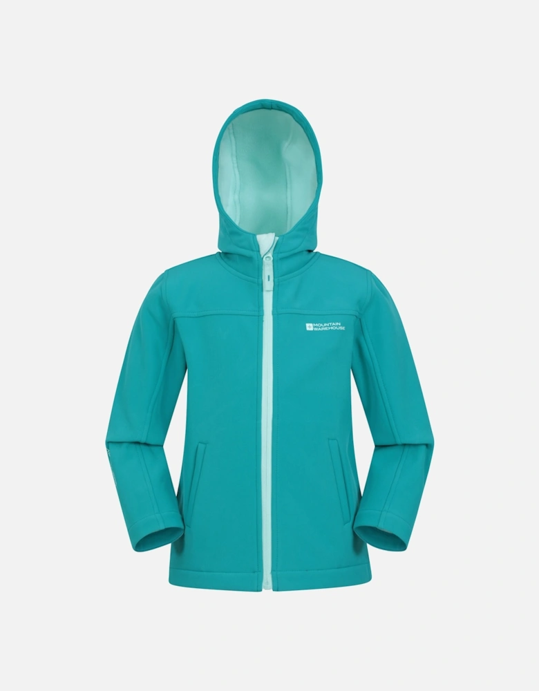 Childrens/Kids Exodus Water Resistant Soft Shell Jacket