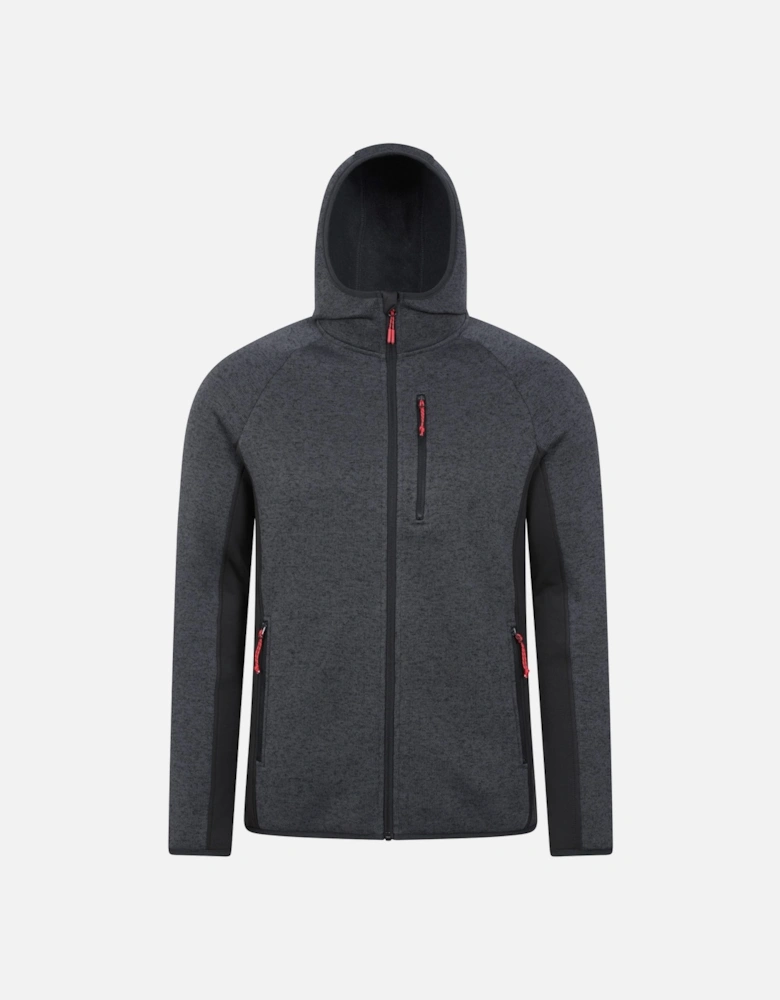 Mens Treston Fleece Hooded Hoodie
