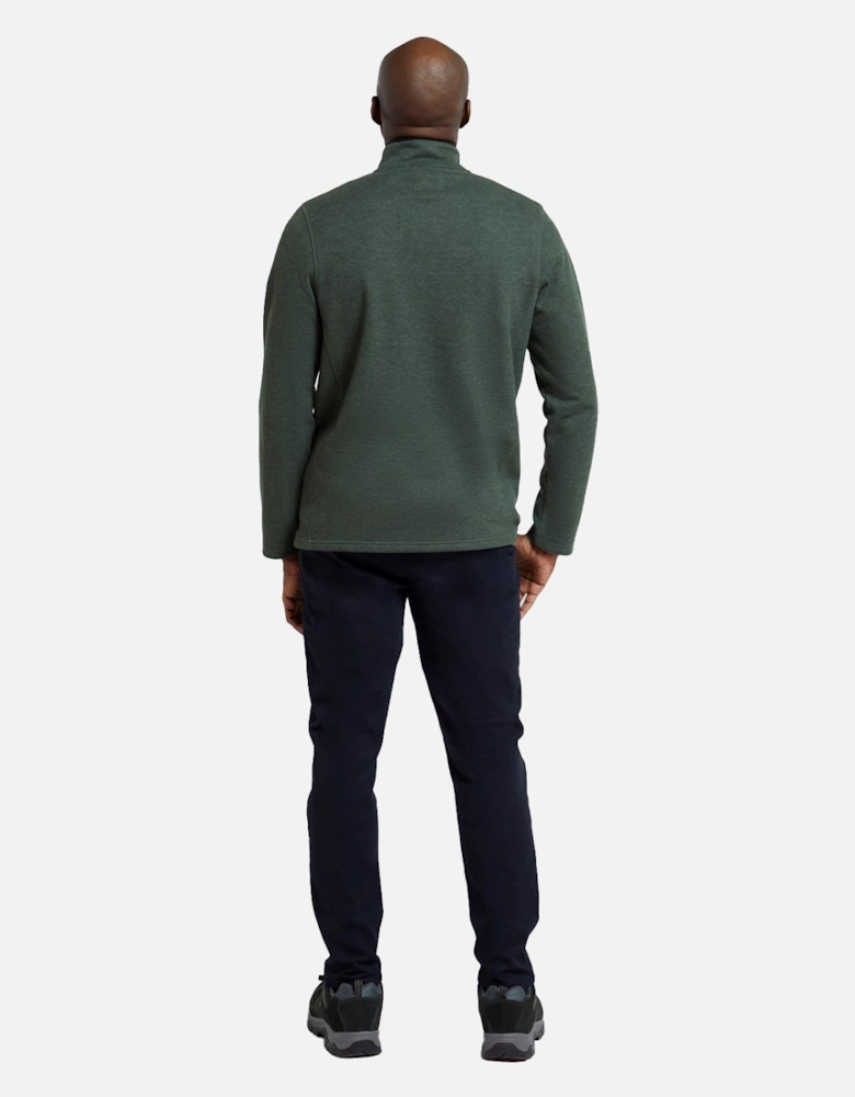 Mens Beta Contrast Zip Top