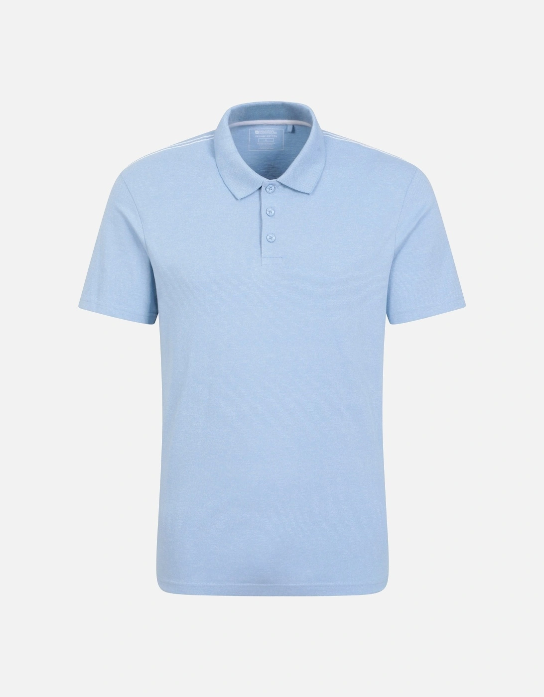 Mens Cordyline Textured Polo Shirt, 5 of 4