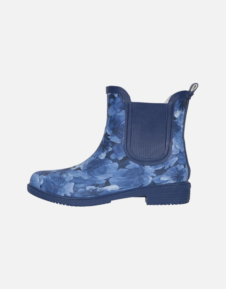 Womens/Ladies Floral Rubber Wellington Boots