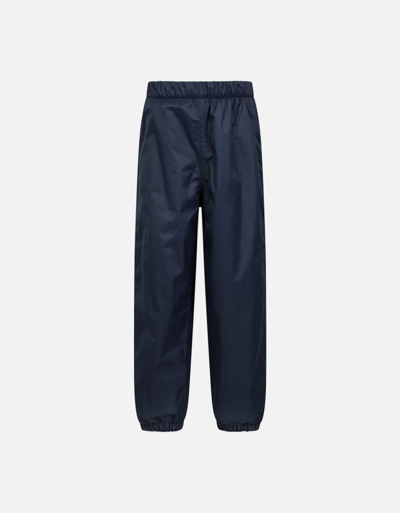 Childrens/Kids Fleece Lined Waterproof Trousers