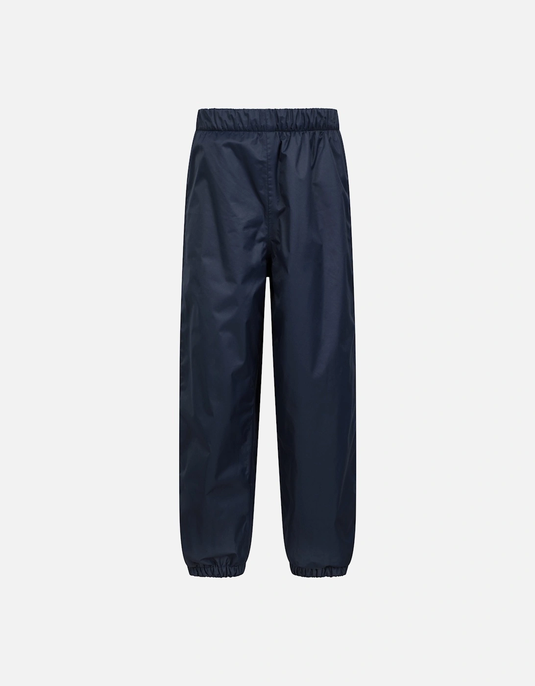 Mountain Warehouse Unisex Navy Childrens/ Fleece Lined Waterproof Trousers - Size: 13 Years Kids
