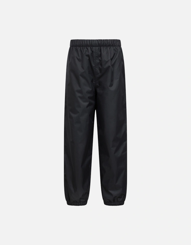 Childrens/Kids Fleece Lined Waterproof Trousers