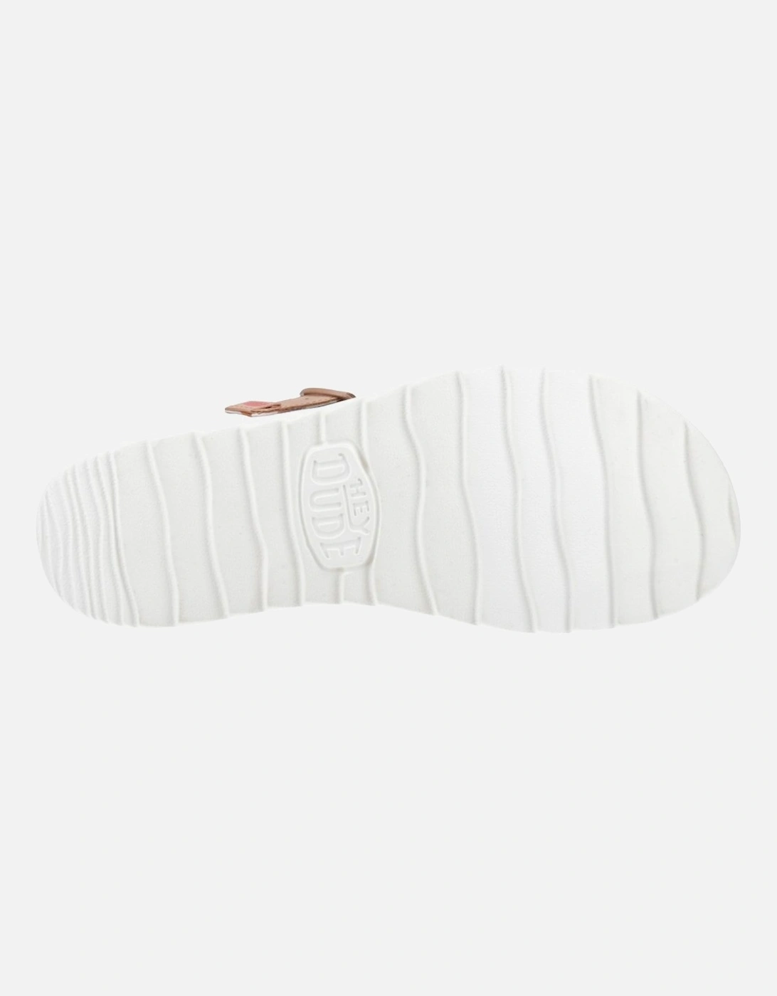 Delray Buckle Classic Womens Platform Sandals