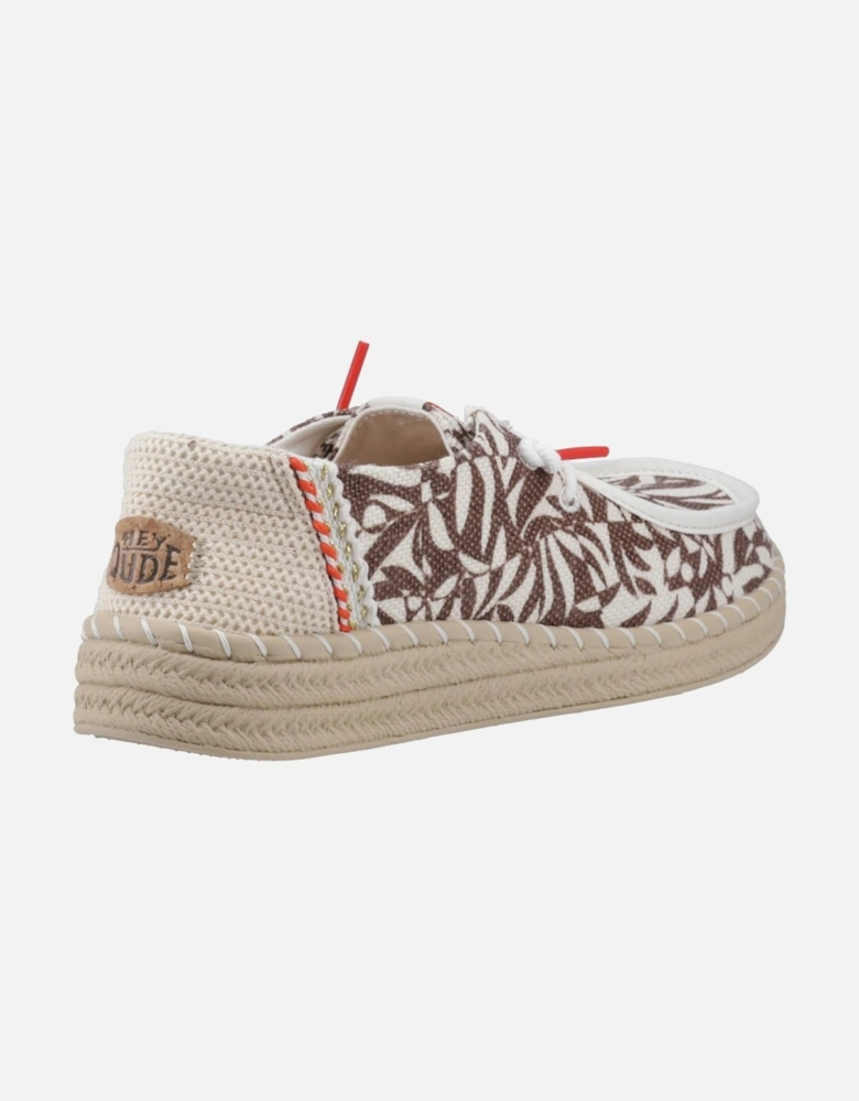 Wendy Espadrille Retro Palm Womens Shoes