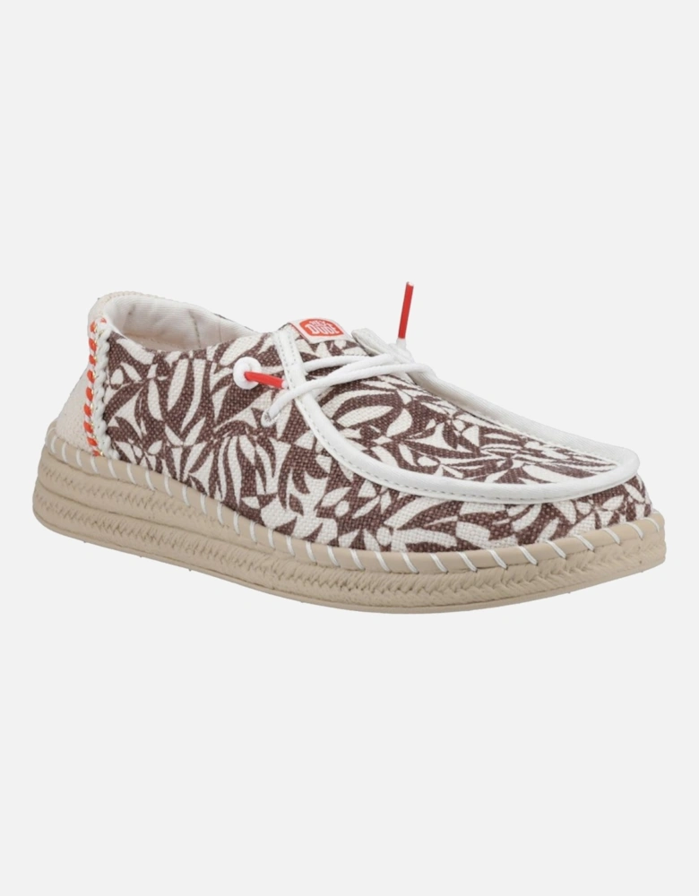 Wendy Espadrille Retro Palm Womens Shoes