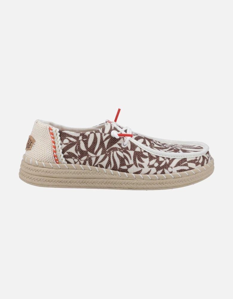 Wendy Espadrille Retro Palm Womens Shoes
