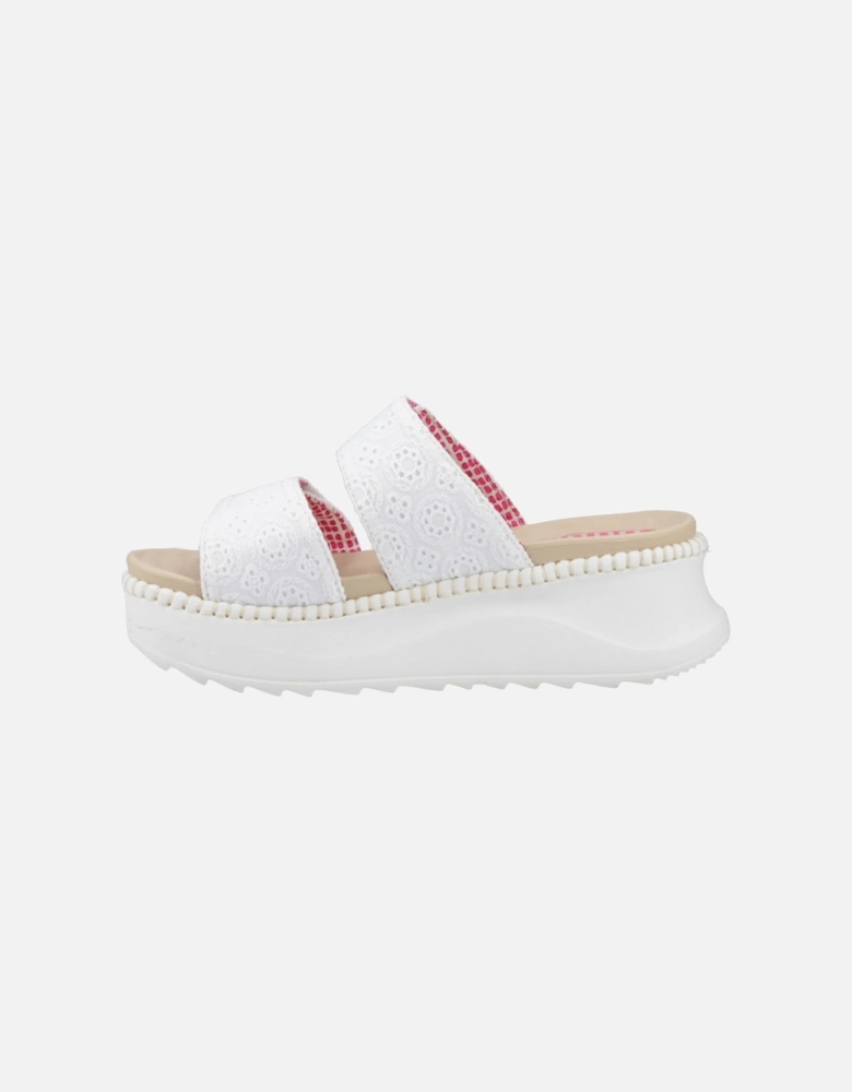 Delray Slide Eyelet Somens Platform Sandals