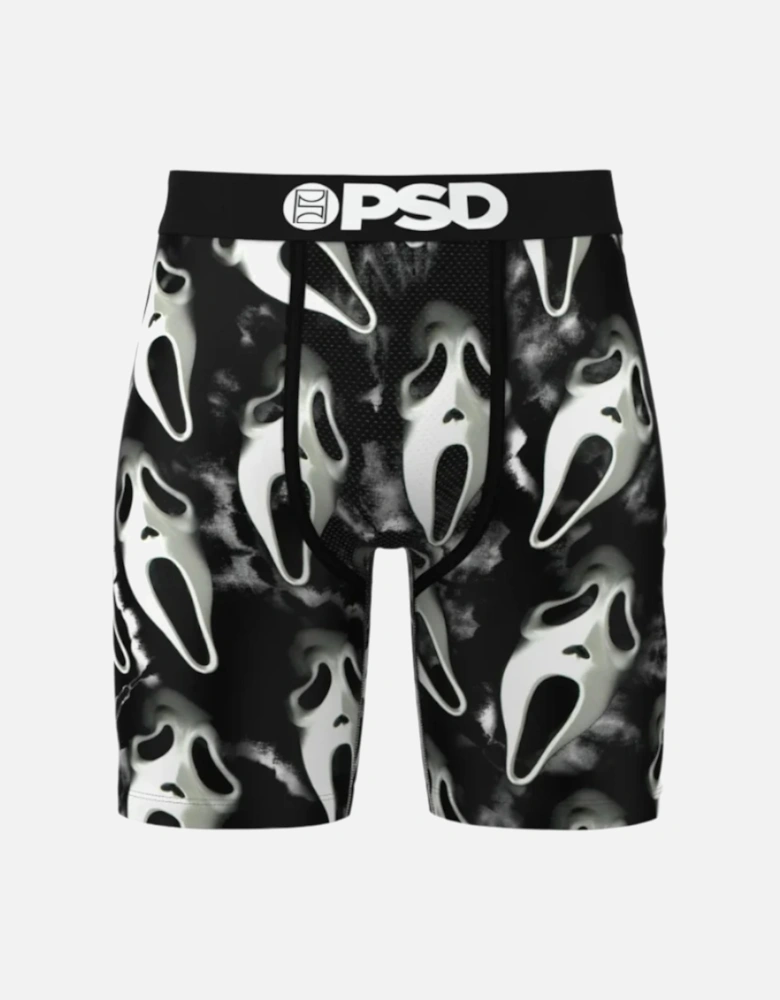 Men's Ghost Face Dark 7" Boxer Brief