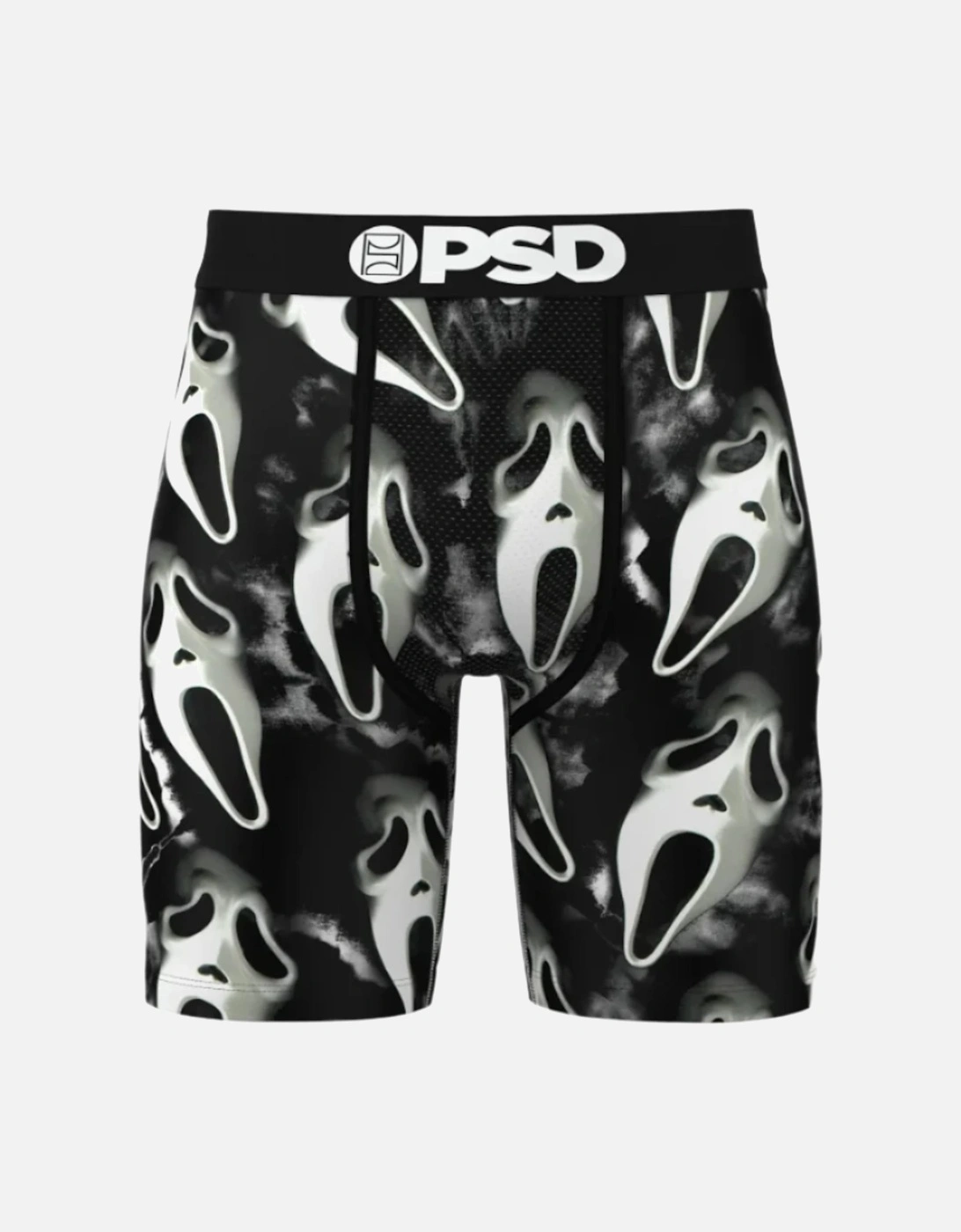 Men's Ghost Face Dark 7" Boxer Brief, 2 of 1